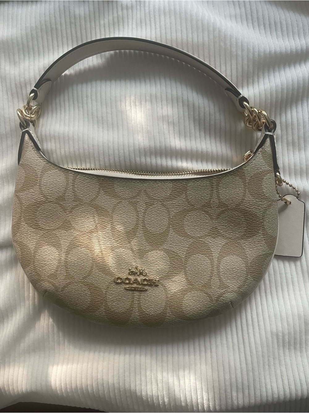 COACH Mini Payton Signature Canvas